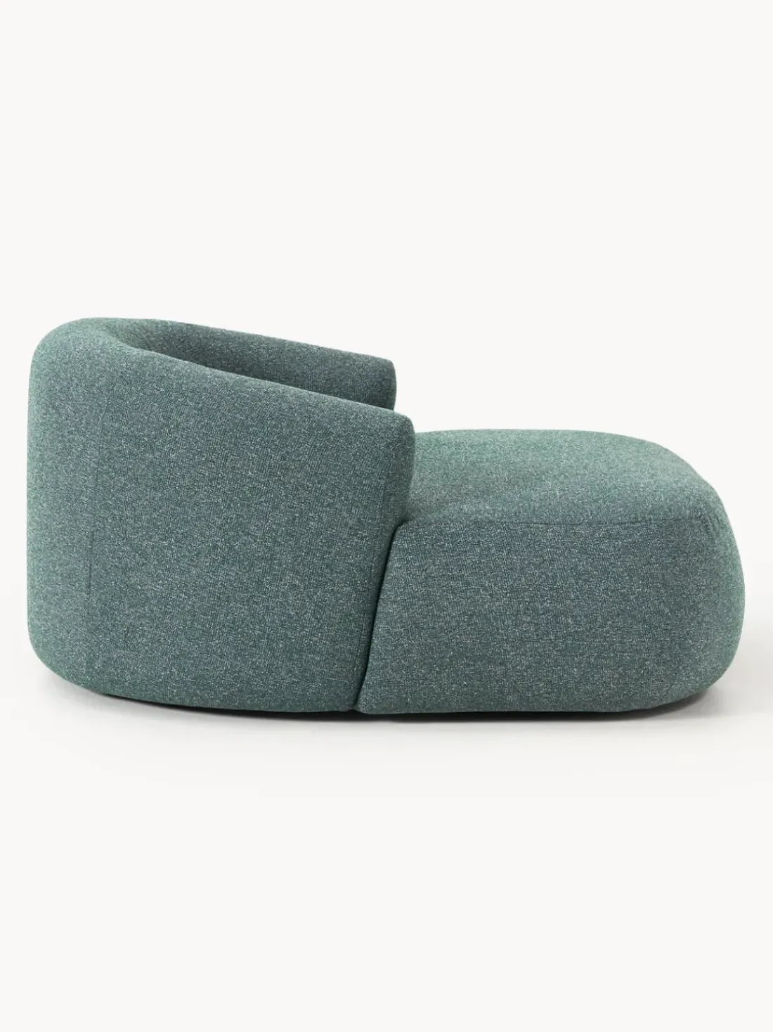 Sillón grande en tejido bouclé Sofia