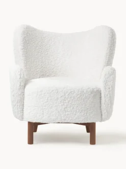 Sillón orejero de borreguillo Kalia