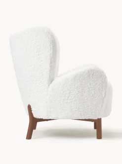 Sillón orejero de borreguillo Kalia