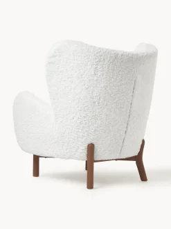 Sillón orejero de borreguillo Kalia
