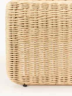 Sillón para exterior de mimbre Hank