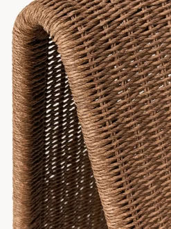 Sillón para exterior de mimbre Hank