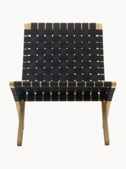 Sillón plegable con asiento y respaldo tejidos a mano MG501 Cuba
