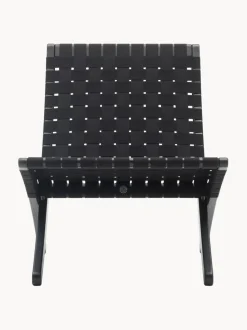 Sillón plegable con asiento y respaldo tejidos a mano MG501 Cuba