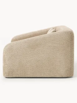 Sofá cama de borreguillo bouclé Eliot (2 plazas)
