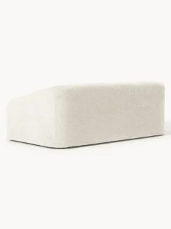 Sofá cama de borreguillo bouclé Eliot (2 plazas)