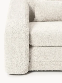 Sofá cama de borreguillo bouclé Eliot (2 plazas)