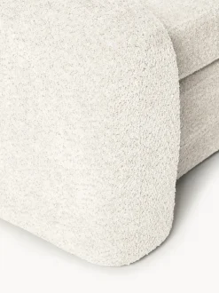 Sofá cama de borreguillo bouclé Eliot (2 plazas)
