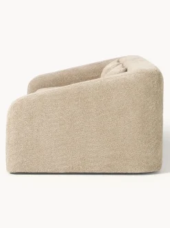 Sofá cama de borreguillo bouclé Eliot (3 plazas)