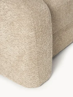 Sofá cama de borreguillo bouclé Eliot (3 plazas)