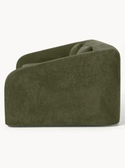 Sofá cama de borreguillo bouclé Eliot (3 plazas)