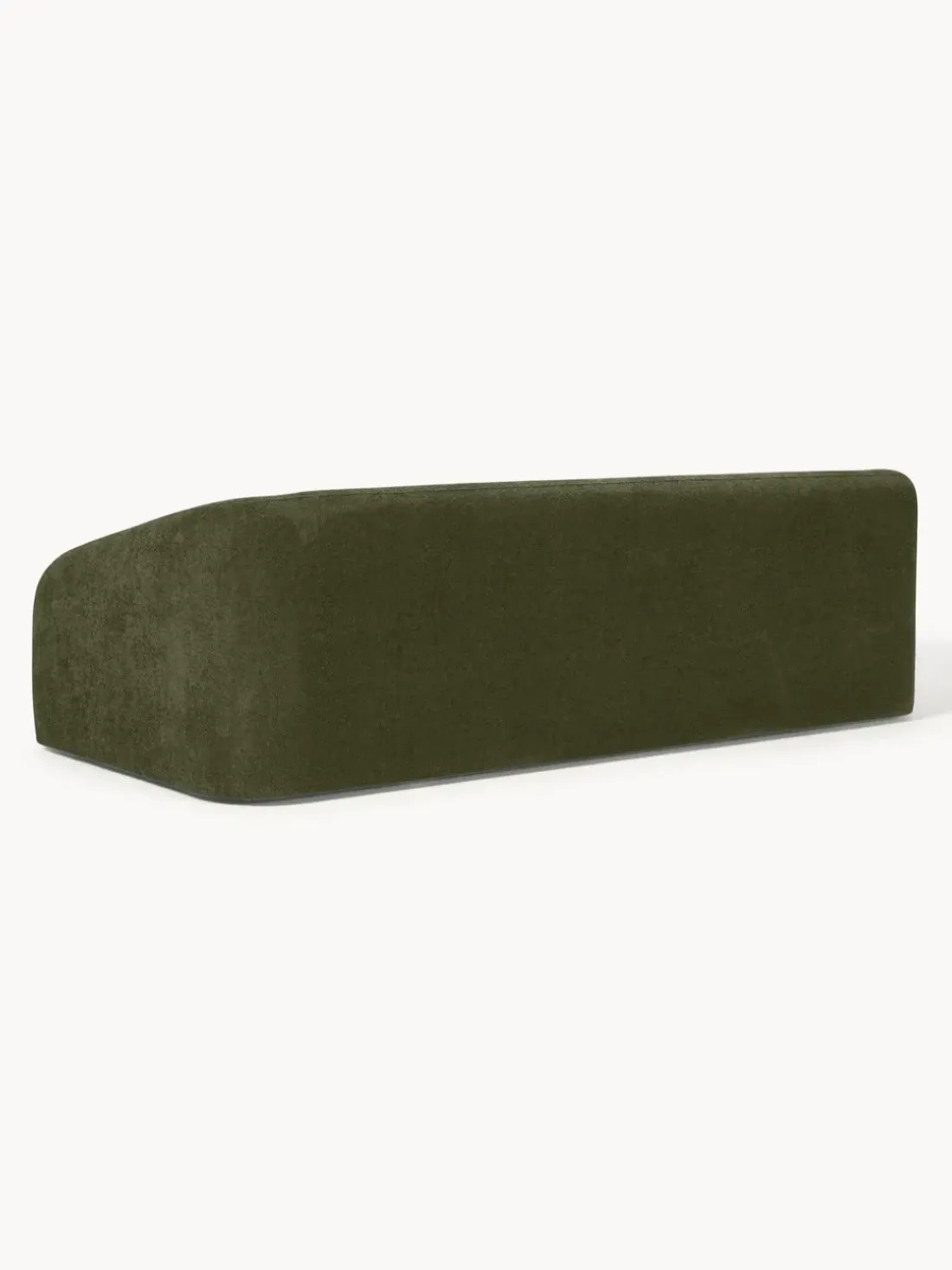 Sofá cama de borreguillo bouclé Eliot (3 plazas)