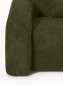 Sofá cama de borreguillo bouclé Eliot (3 plazas)