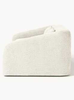 Sofá cama de borreguillo bouclé Eliot (3 plazas)