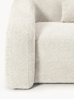Sofá cama de borreguillo bouclé Eliot (3 plazas)