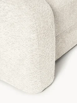 Sofá cama de borreguillo bouclé Eliot (3 plazas)