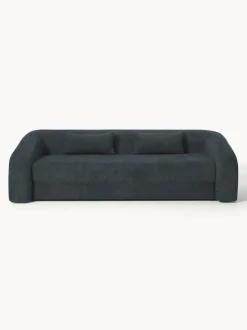 Sofá cama de borreguillo bouclé Eliot (3 plazas)