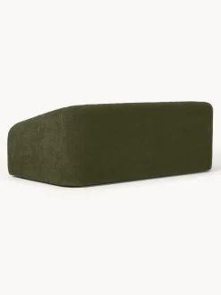 Sofá cama de borreguillo bouclé Eliot (2 plazas)