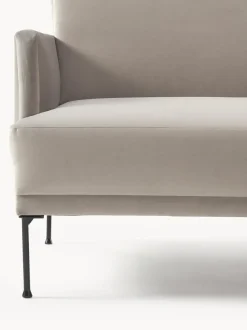 Sofá cama de terciopelo Fluente (3 plazas)