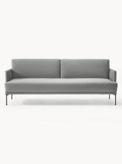 Sofá cama de terciopelo Fluente (3 plazas)