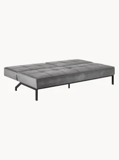 Sofá cama de terciopelo Perugia (3 plazas)