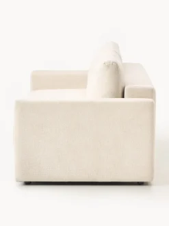 Sofá cama de terciopelo Tasha (3 plazas), con espacio de almacenamiento