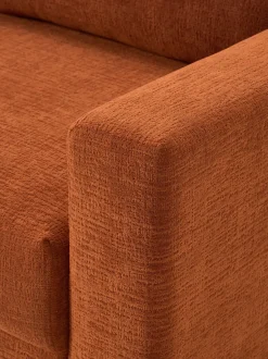 Sofá cama de terciopelo Tasha (3 plazas), con espacio de almacenamiento