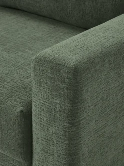 Sofá cama de terciopelo Tasha (3 plazas), con espacio de almacenamiento