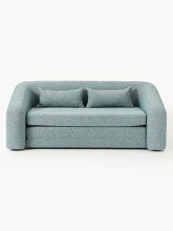 Sofá cama en tejido bouclé Eliot (2 plazas)