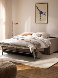 Sofá cama Morgan, con colchón (2 plazas)
