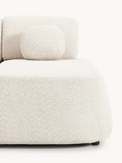 Sofá cama rinconera de borreguillo con espacio de almacenamiento Pao