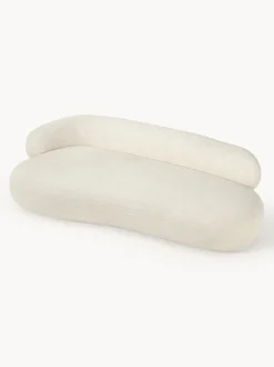 Sofá de borreguillo bouclé Alba (3 plazas)