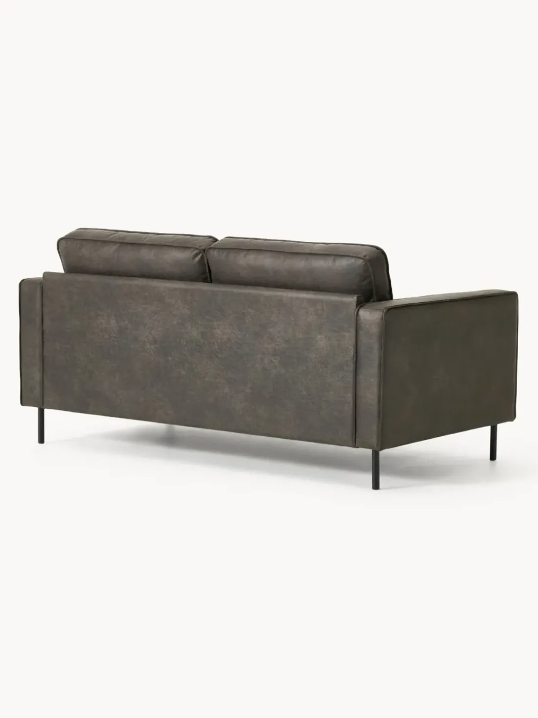 Sofá de cuero reciclado Hunter (2 plazas)