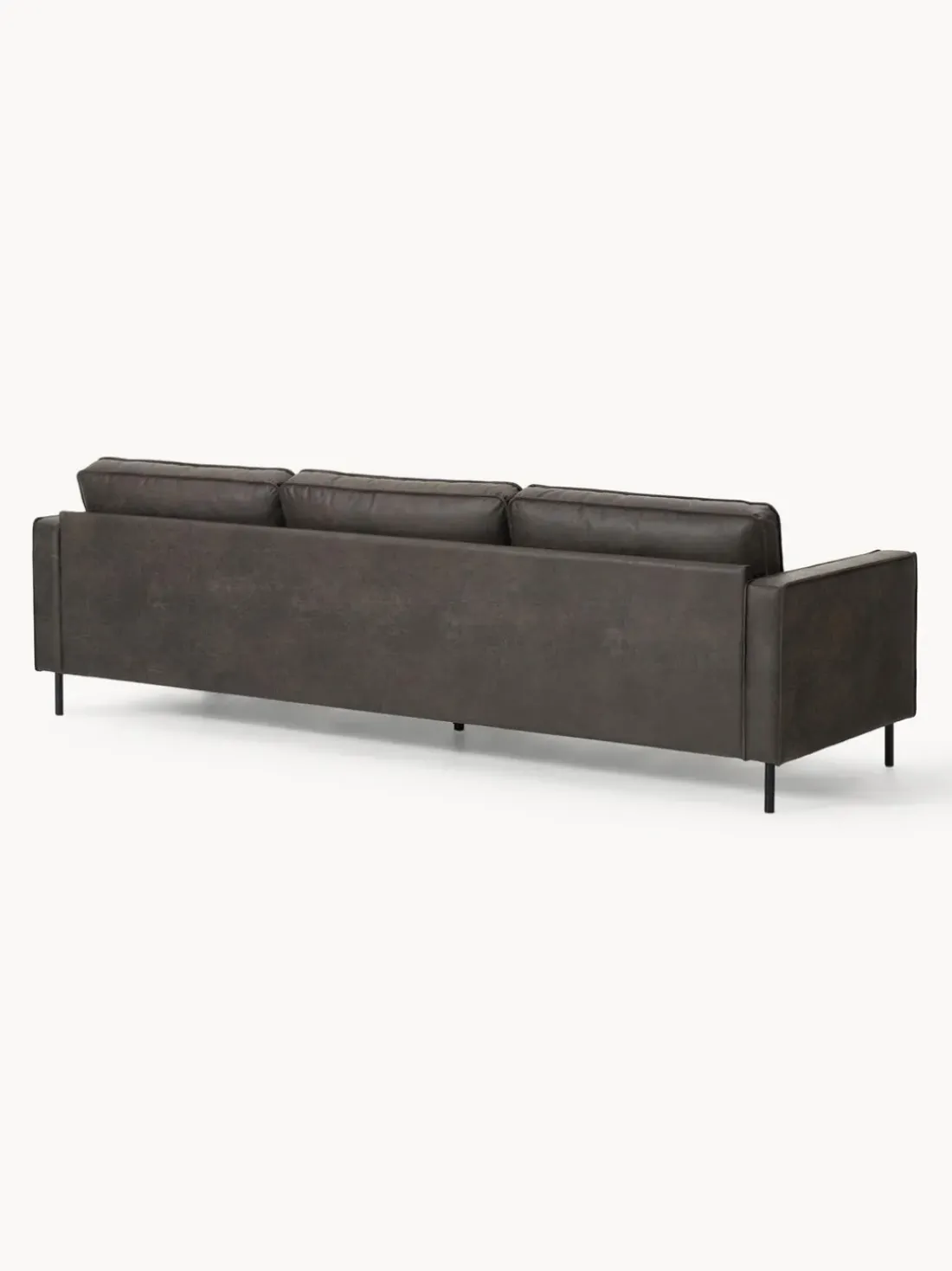 Sofá de cuero reciclado Hunter (3 plazas)
