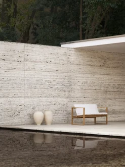 Sofá de jardín de madera de teca BK12