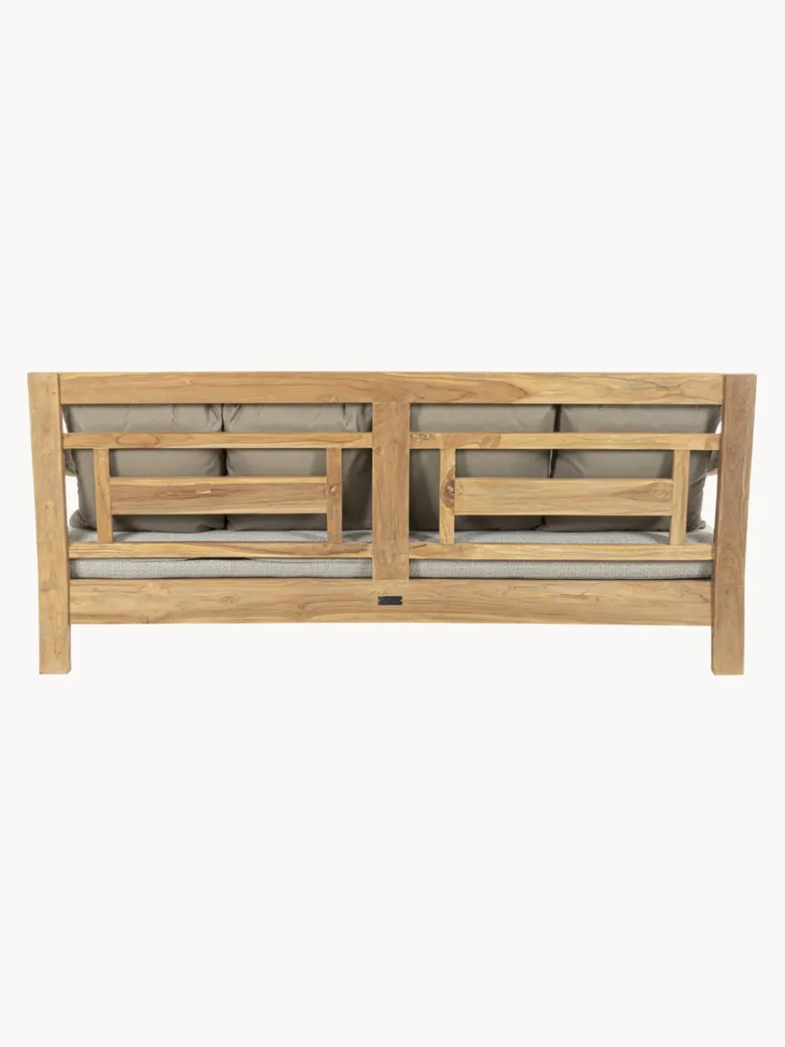Sofá grande para exterior de madera Bali (4 plazas)