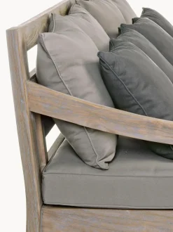 Sofá grande para exterior de madera Bali (4 plazas)