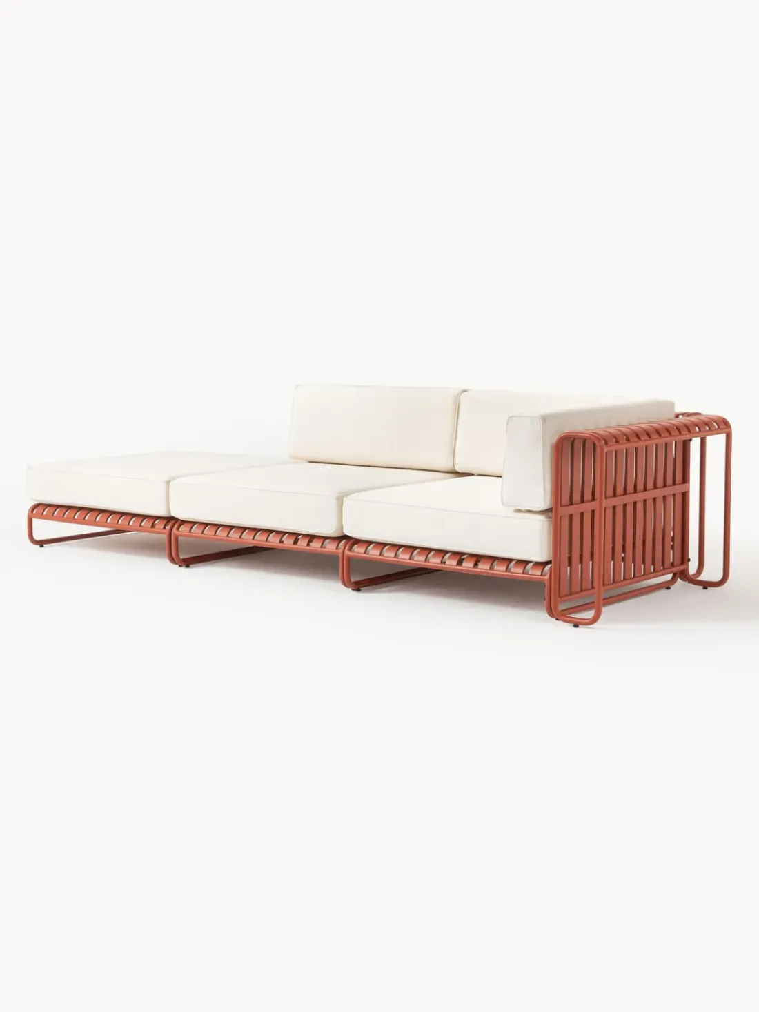 Sofá lounge modular rinconera para exterior Caio
