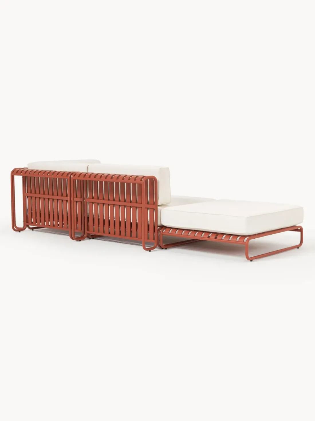 Sofá lounge modular rinconera para exterior Caio