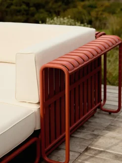 Sofá lounge modular rinconera para exterior Caio