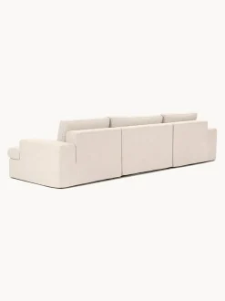 Sofá modular con reposapiés izquierdo/derecho Russell (4 plazas), desenfundable