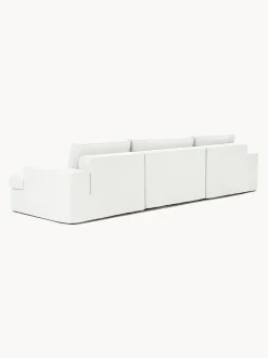 Sofá modular con reposapiés izquierdo/derecho Russell (4 plazas), desenfundable