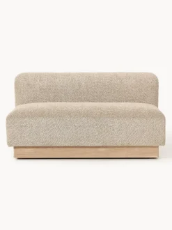 Sofá modular de borreguillo bouclé Natalie (2 plazas)