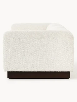 Sofá modular de borreguillo bouclé Natalie (3 plazas)