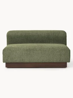 Sofá modular de borreguillo bouclé Natalie (2 plazas)