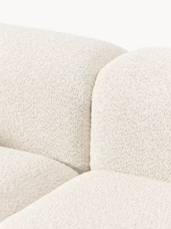 Sofá modular de borreguillo bouclé Natalie (3 plazas)