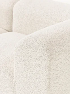 Sofá modular de borreguillo bouclé Natalie (3 plazas)