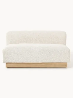 Sofá modular de borreguillo bouclé Natalie (2 plazas)