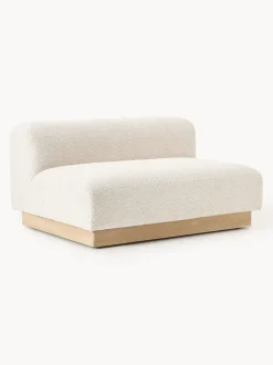 Sofá modular de borreguillo bouclé Natalie (2 plazas)