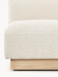 Sofá modular de borreguillo bouclé Natalie (2 plazas)